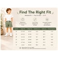 thumbnail image 5 of HILEELANG Toddler Boys' Cotton Shorts 3-Pack with Pockets, Grey/Black/Olive Green, Size 5 Years, 5 of 11