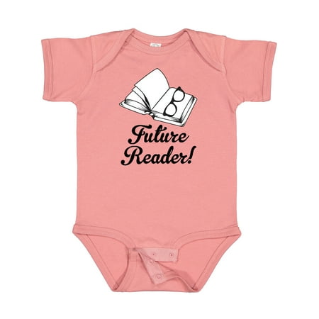 

Inktastic Future Reader Book Gift Gift Baby Boy or Baby Girl Bodysuit