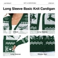 thumbnail image 4 of Uvplove Women Long Sleeve Soft Basic Knit Cardigan Sweater,Christmas Green,M,(S-3XL), 4 of 9