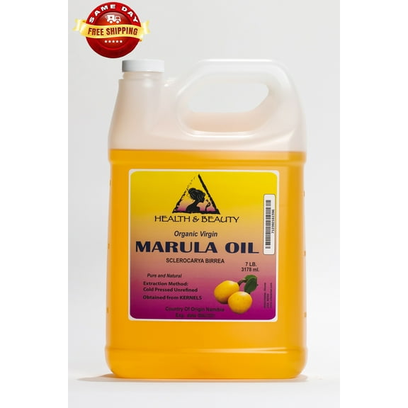 MARULA OIL UNREFINED ORGANIC VIRGIN COLD PRESSED RAW NATURAL PREMIUM PURE 7 LB