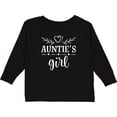 thumbnail image 3 of Inktastic Auntie Girl for Niece Girls Long Sleeve Toddler T-Shirt, 3 of 5