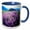 Blue/White, variant on 3drose, Usa, California, Sierra Nevada Mountains. Wildflowers Below Mt Whitney, 11oz Two-tone Red Mug