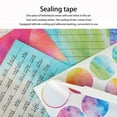 thumbnail image 3 of 160 Pcs Stationery Paper Set 50 Double Sided Stationery Papers with 50 Matching Envelopes and 60 Round Dot Sticker, 10 Design (Watercolor, 5.5 x 8.25 Inch), 3 of 7