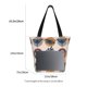 thumbnail image 3 of Fotbe Vintage Botanical Butterfly Art Bolsa de Playa con Estampado, Bolsa de Hombro, Bolsa de Mano Espaciosa, Bolsa de Viaje Ligera, Bolsa de Compras Versátil, 3 of 6