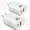 White, variant on XUDUO USB C Charger, 2 Pack 20W Dual Port PD USB Fast Wall Charger Block Fast Charging Plug Compatible with iPhone 16/15/14, iPad Pro, Samsung Galaxy, White