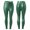 Green, variant on ERTUTUYI Womens Leather Leggings Stretch High Waisted Pleather Pants Green S