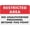 Warning Sign 3, variant on Stop Proceed With Caution Outdoor Safe Sign - 8"x12", UV Protected, Weatherproof - Intersection, Construction Site, Parking Lot, Driveway Alert