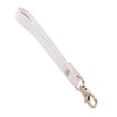 thumbnail image 5 of Real Leather Wristlet Strap Replacement Handbag Purse Clutch Accessories - White, as described, 5 of 6