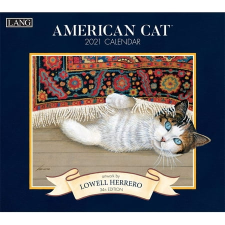 Lang American Cat 2021 Wall Calendar (21991001889) | Walmart Canada