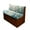 Butterfly Hibiscus Blue, variant on Kuiaobaty Wolf Grey Pattern Anti-Slip RV Dinette Cushions Covers Couch Cushion Slipcovers RV Sofa Seat Slipcovers Sofa Slipcovers Accessories Universal Fit RV Camper Car Bench