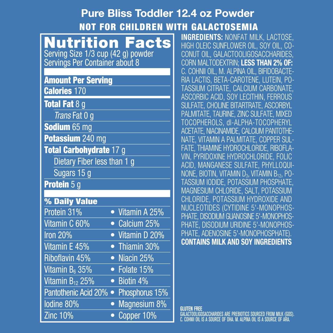 pure bliss formula walmart