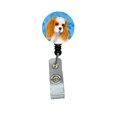 thumbnail image 1 of Cavalier Spaniel Retractable Badge Reel Or Id Holder With Clip, 1 of 1