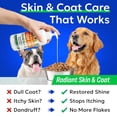thumbnail image 7 of Bark&Spark Omega-3 Fish Oil Liquid for Dogs & Cats - Wild Alaskan Salmon Oil - EPA & DHA, Skin & Coat, Itch & Allergy Relief (32 oz), 7 of 7
