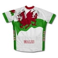 thumbnail image 2 of Wales Flag Short Sleeve Cycling Jersey  for Men - Size 3XL, 2 of 3