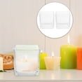 thumbnail image 3 of Jiandong Candle Cups Clear Square Votive Candle Holders for Wedding/Home Decor (2pcs)(2.36X2.36X2.36Inch), 3 of 10