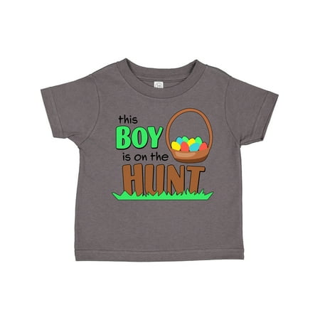 

Inktastic This Boy is on the Hunt- Easter Eggs Gift Toddler Boy Girl T-Shirt