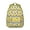 Yellow, variant on Floral and Leopard Print School Backpack for Students Durable, Adjustable Strap Students’s Bag with Tropical Flower and Leaves Design for Travel and Outdoor Use