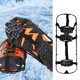 thumbnail image 4 of Tacos de tracción Yuarrent 1 par para botas con agarre de nieve de 24 dientes antideslizantes sobre hielo Escalada, 4 of 6