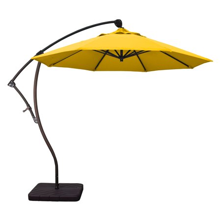 Phat Tommy 9 Ft Cantilever Olefin Patio Umbrella With Base