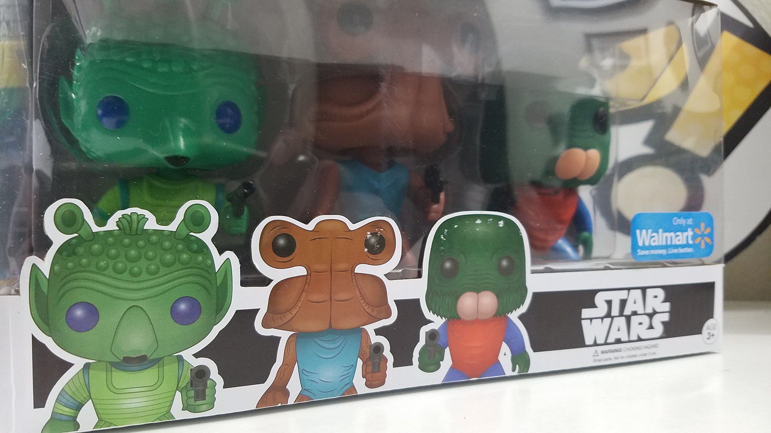 スターウォーズ ファンコポップ グリード ハンマーヘッド ウォーラスマン Star Wars - Greedo, Hammerhead & Walrus Man Pop! Vinyl