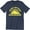 Navy Heather, variant on Think Outside No Box Necessary Funny Mountain Outdoor Nature Men's T-Shirt