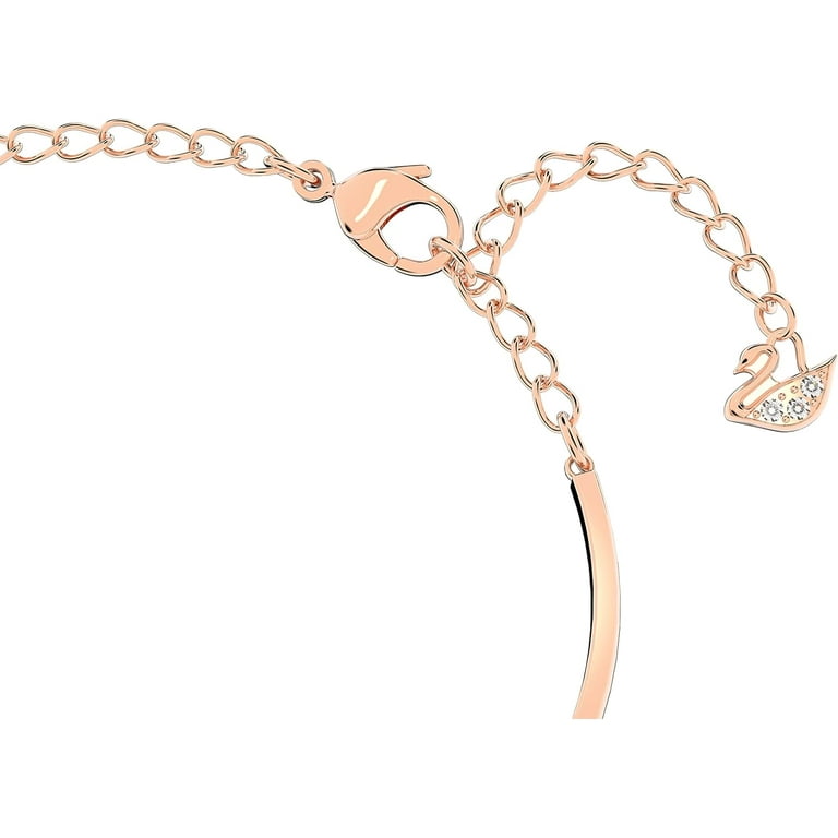 Swarovski Infinity Heart Bangle - White - Mixed Metal Finish - 5518869 Swarovski Infinity Heart Bangle - White - Mixed Metal Finish - 5518869