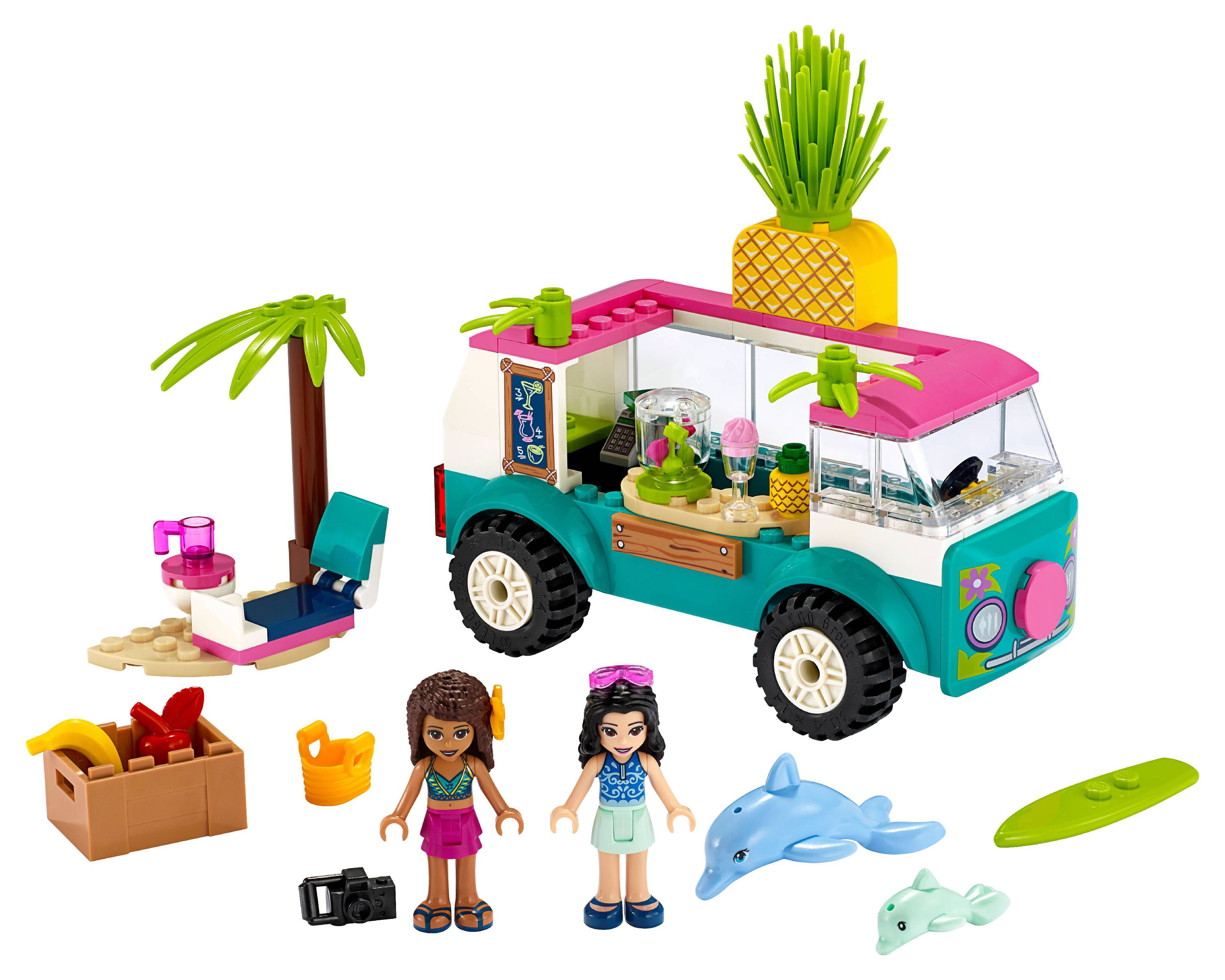 LEGO Friends Juice Truck 41397 Building Kit; Kids Food Truck Featuring Emma Mini-Doll Figure (103 Pieces) - image 2 of 6