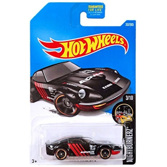 Hot Wheels 2017 #357//365 NISSAN FAIRLADY Z black Nightburnerz