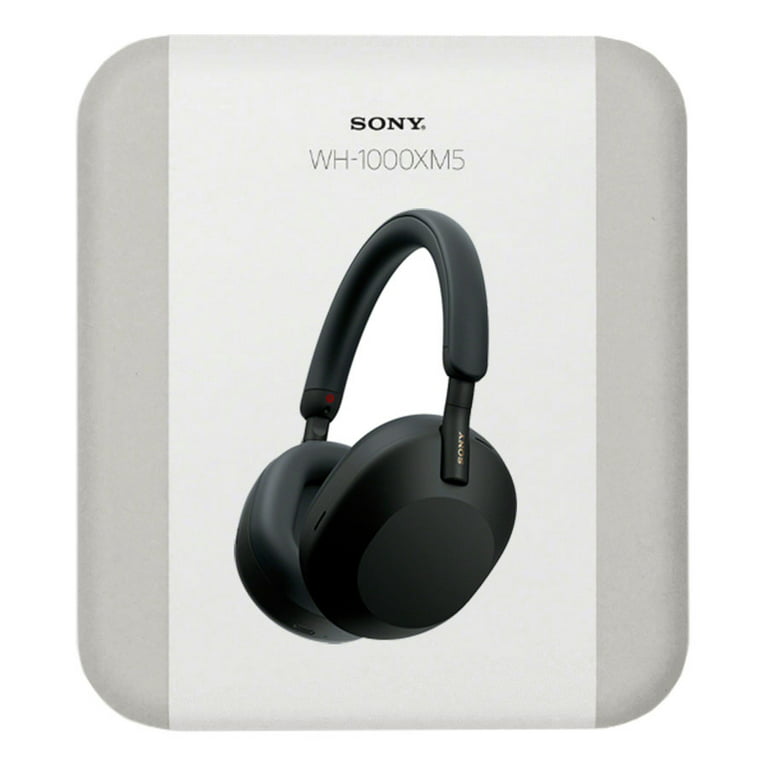 Sony WH-1000XM5 Bluetooth Wireless Noise Canceling Headphones and  Microfiber Cleaning Cloth