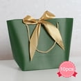 thumbnail image 3 of Bolsa de regalo de 10 piezas Bolsas de mercancía con asas Caja de regalo Bolsas de embalaje Durable Verde S Yuyangstore Bolsas de papel, 3 of 8