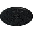 thumbnail image 3 of 31 1/4"OD x 2 1/4"P Baile Ceiling Medallion (Fits Canopies up to 6"), Hand-Painted Steel Gray, 3 of 6