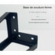 thumbnail image 2 of Patas de muebles de construcción de metal resistente, base antideslizante de fácil instalación con alta durabilidad para mesa de noche, mesa de café, patas de estilo moderno que soportan hasta 800 kg, 2 of 5