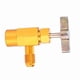 thumbnail image 5 of Grifo de Latón para Refrigerante de CA, Herramiente de Válvula de Alta Resistencia, Rosca Dorada de 1/2 ', R-134a R-134, Portátil, 5 of 7