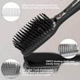 thumbnail image 3 of Hair Straightener Brush, 2 Mins Instant Hair Styler Electric Hot Comb Hair Straightening Irons Brush for Women Home Travel, 3 of 6
