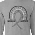 thumbnail image 4 of Inktastic Parkinson's Awareness Ribbon Rainbow Long Sleeve T-Shirt, 4 of 5
