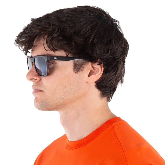Lacoste Dark Grey Square Men's Sunglasses L957S 230 56