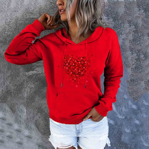 Ichuanyi liquidación para mujeres manga larga casual de capucha sudadera sudadera tops livianos livianos livianos tops ICHUANYI WER2023082209456