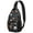 Black-300, variant on Travel-Ready Crossbody Bag Lightweight Shoulder Backpack with Baseball Print, Anti-Theft Pocket Versatile for Sports, Commuting