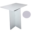 thumbnail image 4 of Mesa De Centro Sala Minimalista Mdf Melamico Resistente Violeta Pastel, 4 of 4