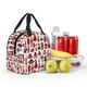 thumbnail image 5 of Easygdp Rocket Pattern Bolsa Térmica Premium - Tela Oxford Impermeable, Gran Capacidad, Bolsillo Frontal, Unisex para Trabajo, Escuela, Actividades al Aire Libre y Picnics, 5 of 8