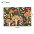 thumbnail image 4 of Yayeee Bath Rug for Bathroom Floor Non Slip Contour Fluffy Soft Absorbent Mat, 20"x24", Colorful Mushroom, 4 of 7