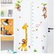 thumbnail image 2 of Adhesivos de pared con gráfico de alturas con dibujos animados de jirafa, mono, jungla, 2 of 3