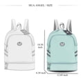 thumbnail image 4 of Mochila con cordón para gimnasio, mochila impermeable para viajes, senderismo, natación, bolsa deportiva con compartimento para zapatos para hombres, mujeres y niñas Namotu CZYD-XM32-3, 4 of 7