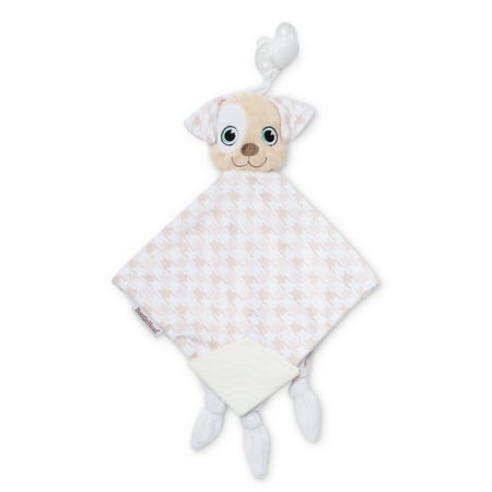 UPC: 0811470030103 | BooginHead Universal Teether Blanket Pacifier Holder Infant Toddler Boys and Girls Puppy