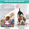 thumbnail image 5 of Dog Mat Pet Feeding Mat for Food and Water Absorbent 20x12in Quick Dry Dog Water Bowl Mat, 5 of 6