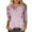 Hot Pink, variant on Oalirro Blue Tops for Women Dressy Casual Long Sleeve Round Neck Long Sleeve Polyester Floral Womens Top, L