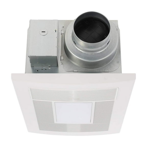Panasonic WhisperWarm Ceiling Mount Bathroom Exhaust Fan with LED Light & Heater, 50-80-110 CFM, FV-0511VHL1