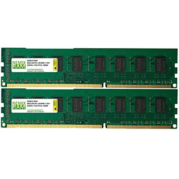 Mémoire RAM 16 Go (2 x 8 Go) SODIMM 1333 MHz DDR3 PC3-10600