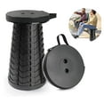 thumbnail image 2 of Telescoping Camping Portable Stools Retractable Folding Stool Lightweight Collapsible Stool, 2 of 4