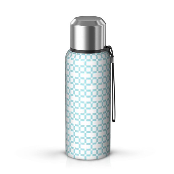 Modern 20oz Stainless Steel Thermal Bottle with Tea Filter and Cup Lid, Vacuum Insulated Coffee Mug with 316L Inner Liner, Leakproof Travel Thermos for Office, Commute & Outdoor